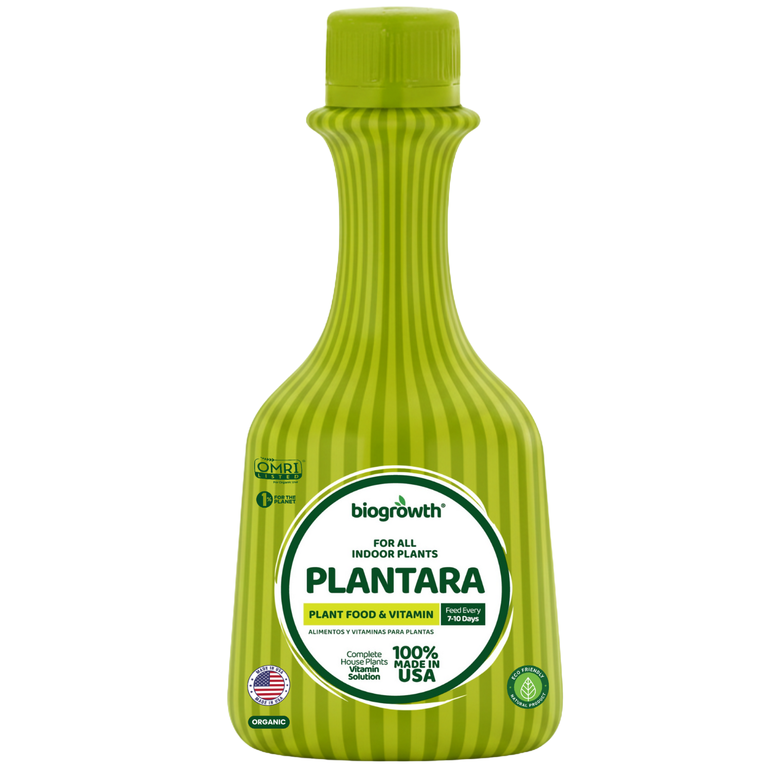 Plantara Liquid Organic Indoor Plant Food & Vitamin for Healthy Roots & Foliage