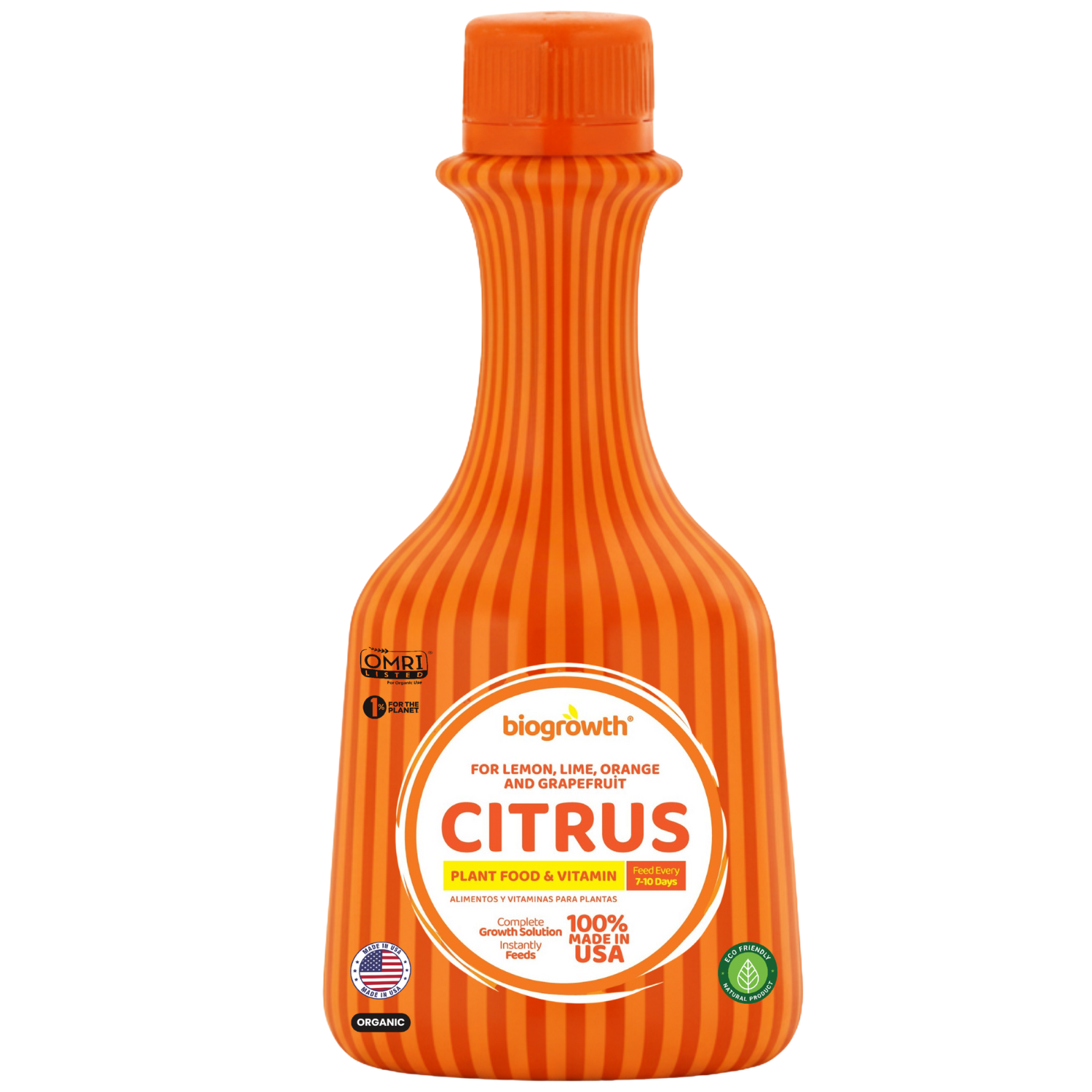 Citrus Liquid Organic Plant Vitamin for Lemon, Orange, Lime & Grapefruit Trees