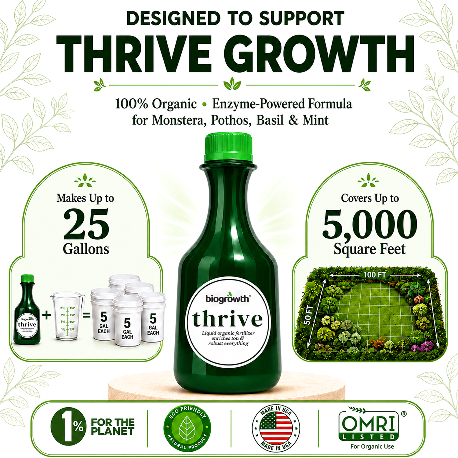 Thrive Liquid Organic Plant Vitamin for Cannabis