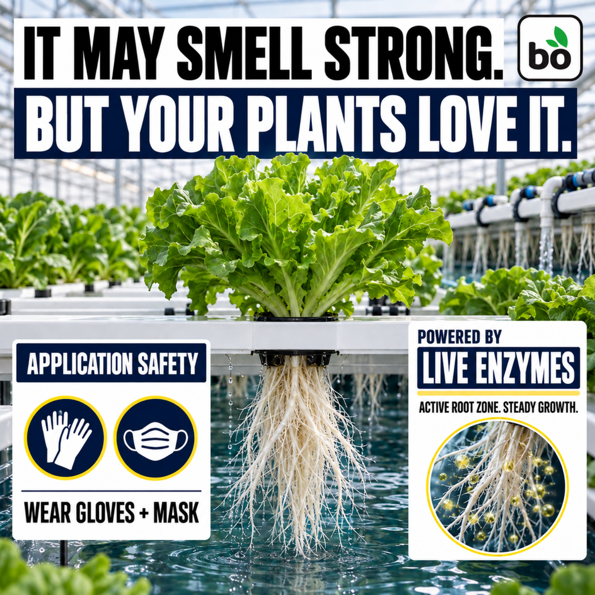 TriPonics Liquid Organic Root-Zone & Nutrient Process Optimizer for Hydroponics