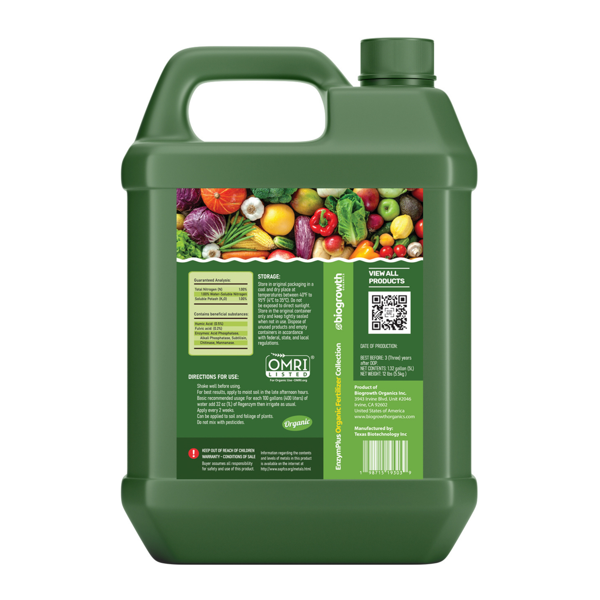 Enyzmplus Liquid Organic Fertilizer